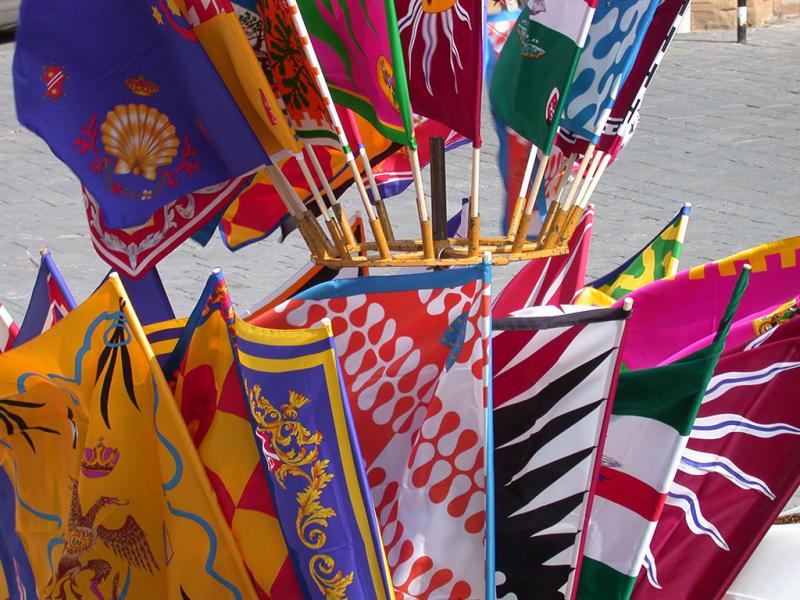 Siena - The Contrada's Flags